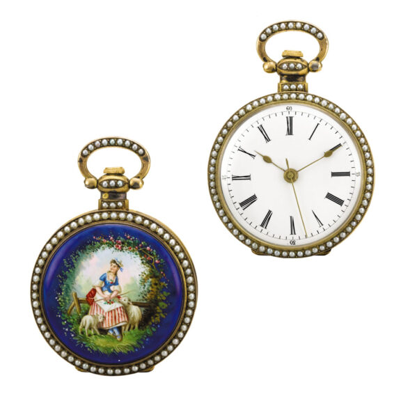 Swiss centre seconds watch for Chinese market Circa1860