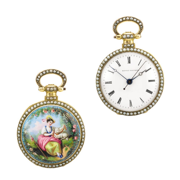 Swiss centre seconds watch for Chinese market Circa 1860