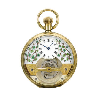 Swiss one minute tourbillon for Chinese market Circa 1905