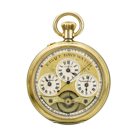 Swiss centre seconds watch for Chinese market Circa 1895 Swiss centre seconds watch for Chinese market Circa 1895