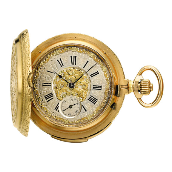 Swiss minute repeater for the Hispanic market Circa 1880
