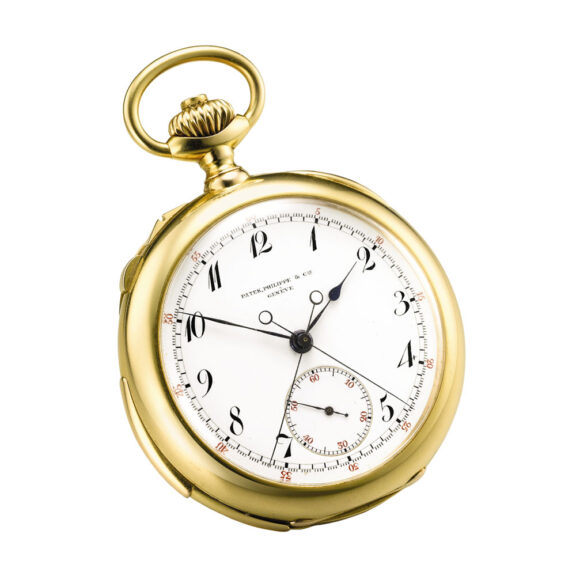 Swiss repeating split seconds chronograph Circa 1902