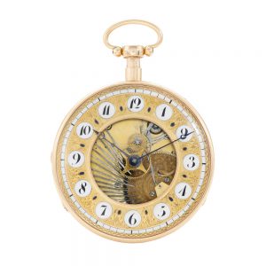 Swiss 18 carat quarter repeating musical watch Circa 1820