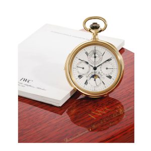 Swiss rose gold minute repeating chronograph Circa 1990