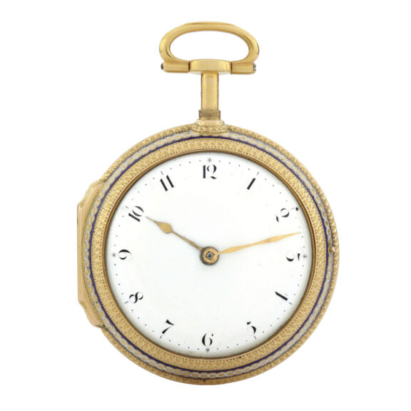 Rare English gold pair cased quarter repeater Circa 1800 Rare English gold pair cased quarter repeater Circa 1800