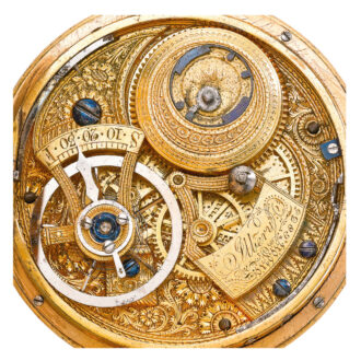 Center seconds duplex for the Chinese market Circa 1820