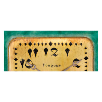 Swiss/French fine quare chinoiserie style watch Circa 1920