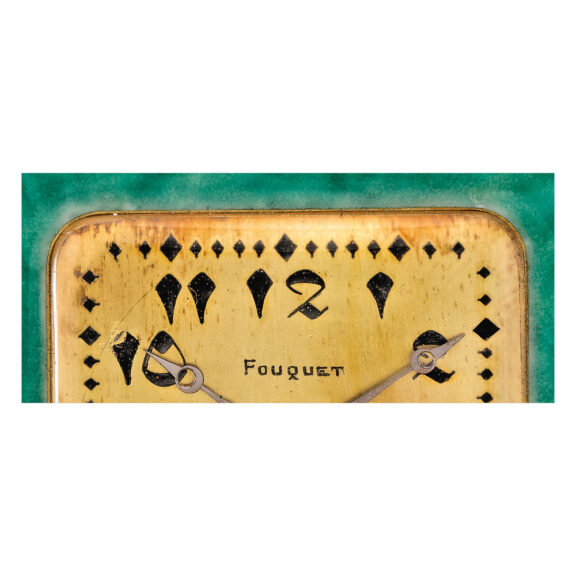Swiss/French fine quare chinoiserie style watch Circa 1920 Swiss/French fine quare chinoiserie style watch Circa 1920