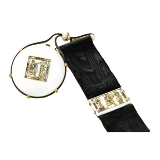 French lever pendant watch with classical motif Circa 1927