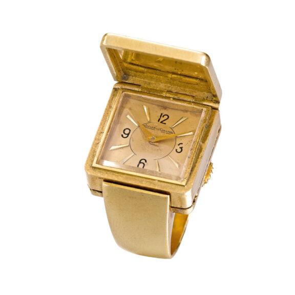 Swiss 18 carat gold lever ring watch Circa 1950 Swiss 18 carat gold lever ring watch Circa 1950