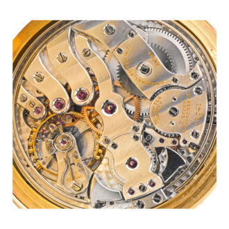 Fine Swiss gold minute repeating lever watch Circa 1913