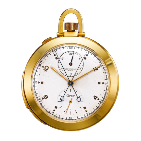Minute repeating split chronograph with register Circa 1954