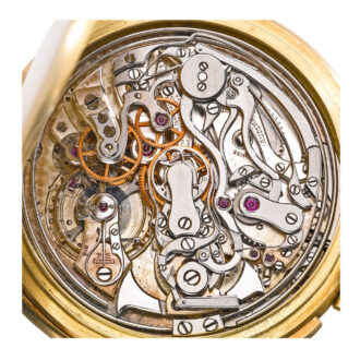 Minute repeating split chronograph with register Circa 1954