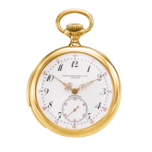 Swiss 18 carat gold minute repeating watch Circa 1909