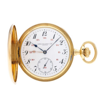 Rare Swiss gold lever with two time indication Circa 1901