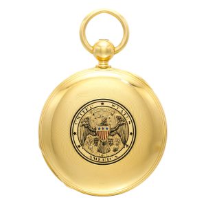 U.S.A. presentation watch for life saving at sea Circa 1863