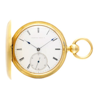 U.S.A. presentation watch for life saving at sea Circa 1863