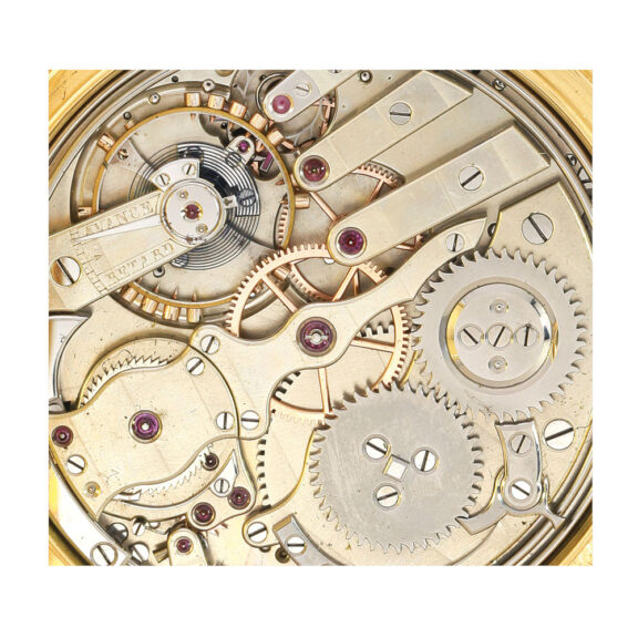 French gold minute repeating full hunter Circa 1863 French gold minute repeating full hunter Circa 1863