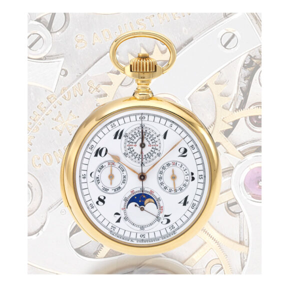 Rare, important Swiss gold complicated watch Circa 1912