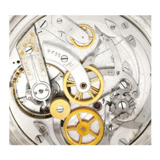 Very fine, rare Swiss three handed chronograph Circa 1890