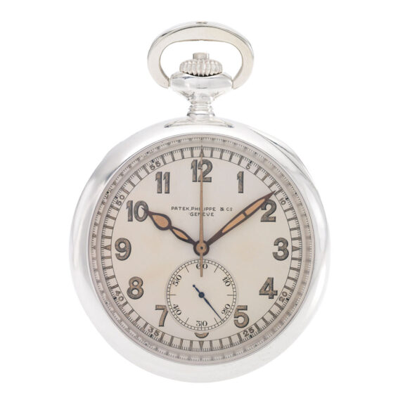 Very fine, rare Swiss aviator style chronograph Circa 1935