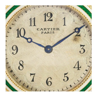 Rare French gold pendant watch with chain Circa 1920