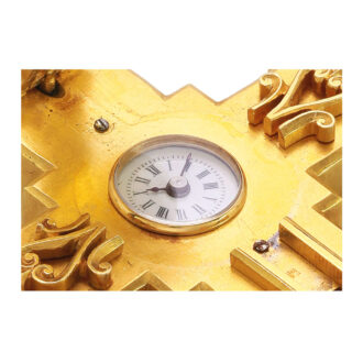 English cross form pendant with concealed watch Circa 1890