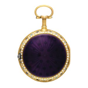 French gold quarter repeating a toc verge watch Circa 1780