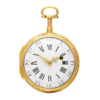French gold quarter repeating a toc verge watch Circa 1780