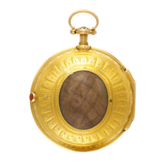 English gold quarter repeating pair cased verge Circa 1768