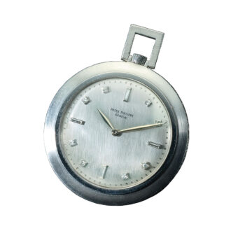 Swiss platinum and diamond set lever watch Circa 1953