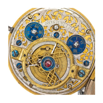 English silver verge made for the Chinese market Circa 1780
