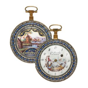 Swiss gilt metal verge for the Chinese market Circa 1790