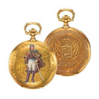 English gold chronograph for the Indian market Circa 1885