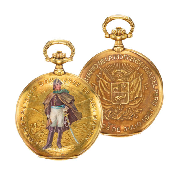 English gold chronograph for the Indian market Circa 1885
