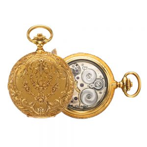 Minute repeating Grande Sonnerie carillon watch Circa 1896