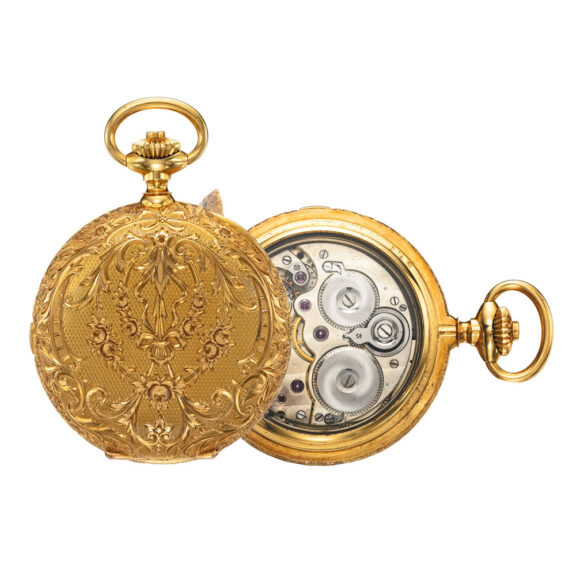 Minute repeating Grande Sonnerie carillon watch Circa 1896