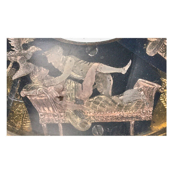 Skeletonized repeating jaquemart automaton Circa 1820 Skeletonized repeating jaquemart automaton Circa 1820