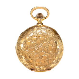 Gold minute repeating full hunter automaton Circa 1910
