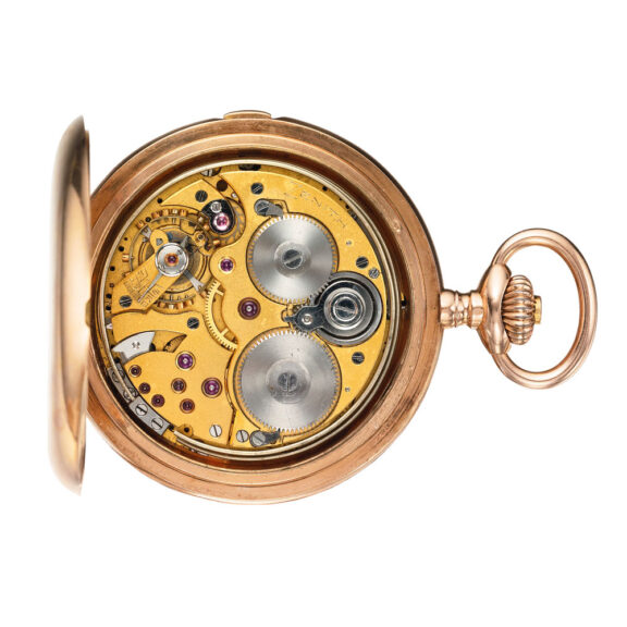 Swiss repeating Grande Sonnerie clock watch Circa 1890 Swiss repeating Grande Sonnerie clock watch Circa 1890