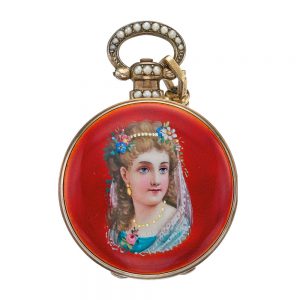 Center seconds watch for the Chinese market Circa 1850