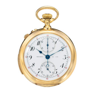 Split second repeating chronograph with register Circa 1900