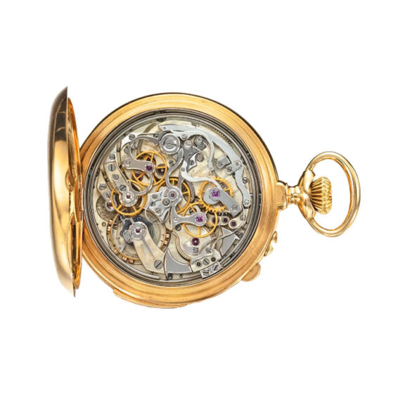 Split second repeating chronograph with register Circa 1900 Split second repeating chronograph with register Circa 1900