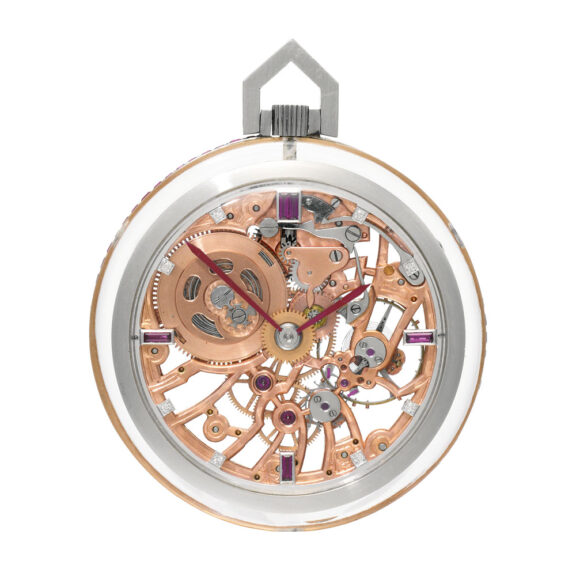 Fine Swiss open faced skeletonized lever watch Circa 1925