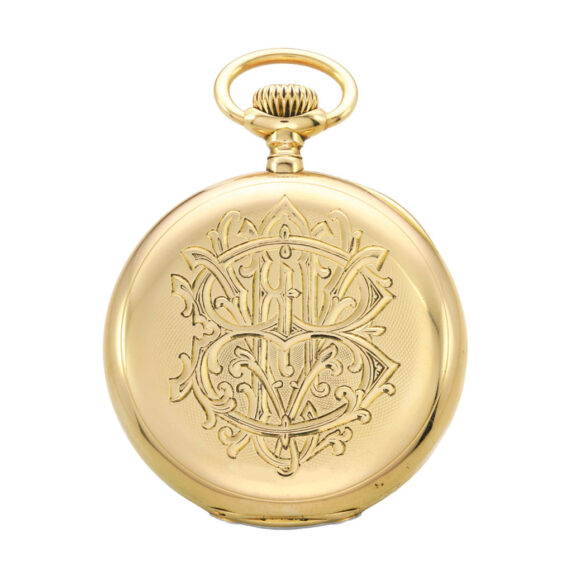 Swiss 18 carat rose gold open faced lever watch Circa 1908 Swiss 18 carat rose gold open faced lever watch Circa 1908