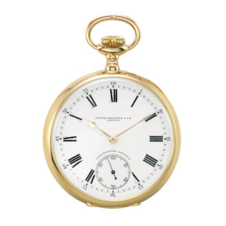 Swiss 18 carat rose gold open faced lever Circa 1913