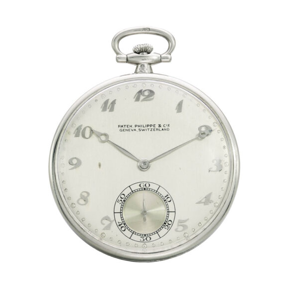 Fine Swiss platinum open faced lever watch Circa 1926