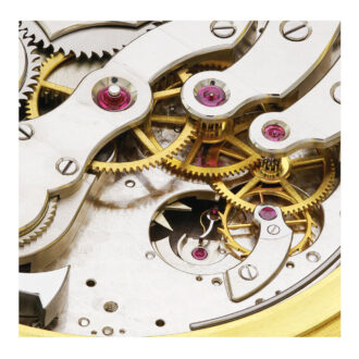 A Swiss chronometer with detent escapement Circa 1985