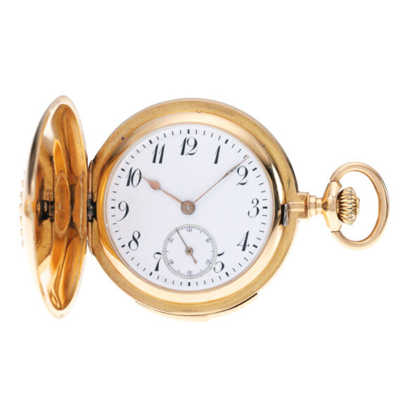 German rose gold minute repeating full hunter Circa 1910 German rose gold minute repeating full hunter Circa 1910