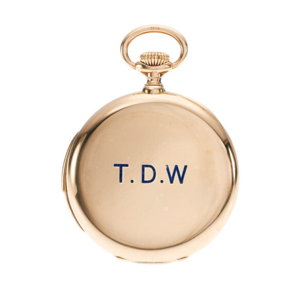 Swiss 18k gold minute repeating lever watch Circa 1911 Swiss 18k gold minute repeating lever watch Circa 1911